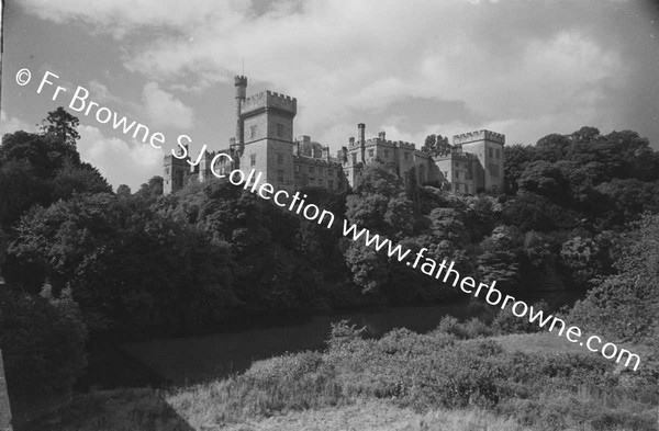 LISMORE CASTLE FROM RIVER BRIDGE